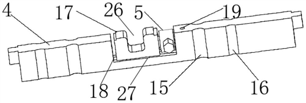 Self-locking and interlocking simulation device of AMT dynamic test platform