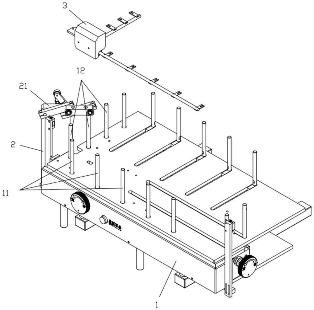 Flexible circuit board placement station scraping mechanism