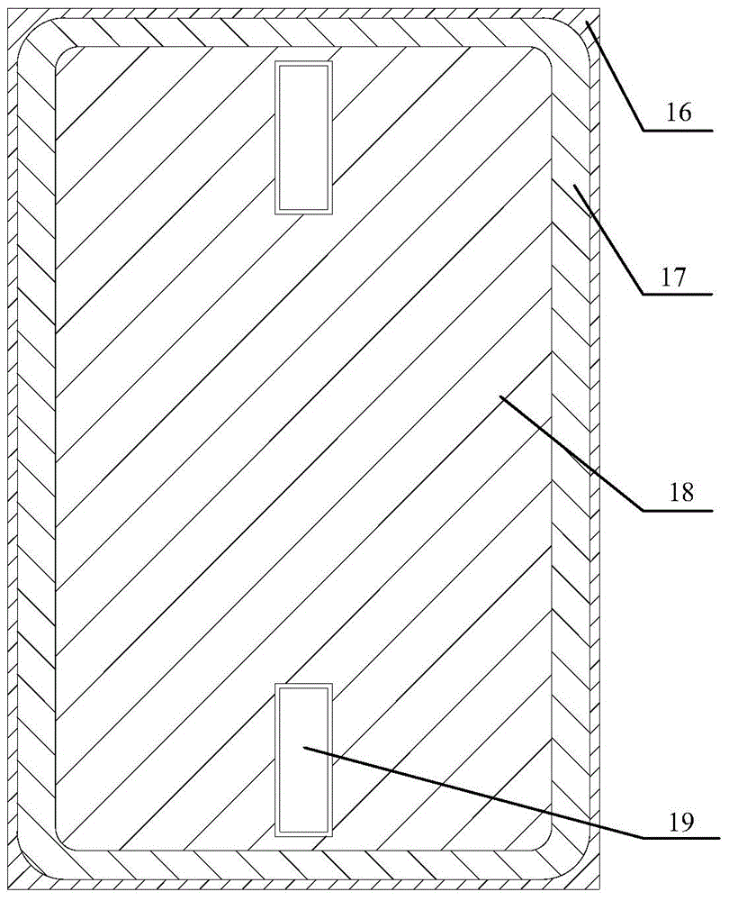 Movement following glass cleaning robot based on negative pressure absorption