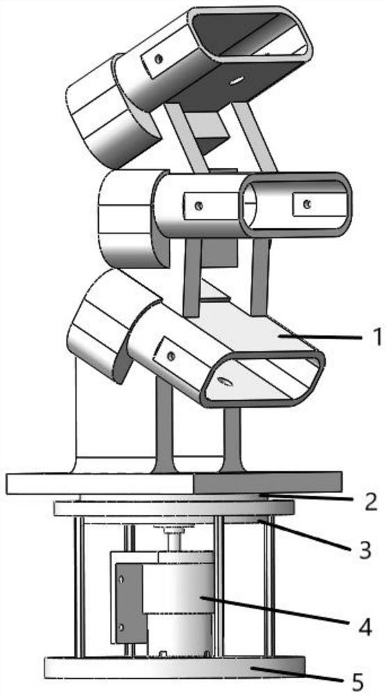 Three-dimensional reconstruction device and method based on multi-view structure