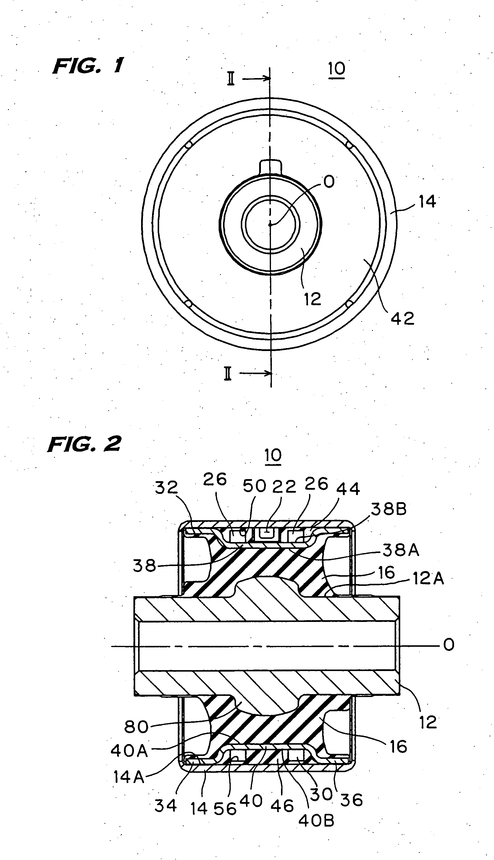 Hydraulic vibration isolation device