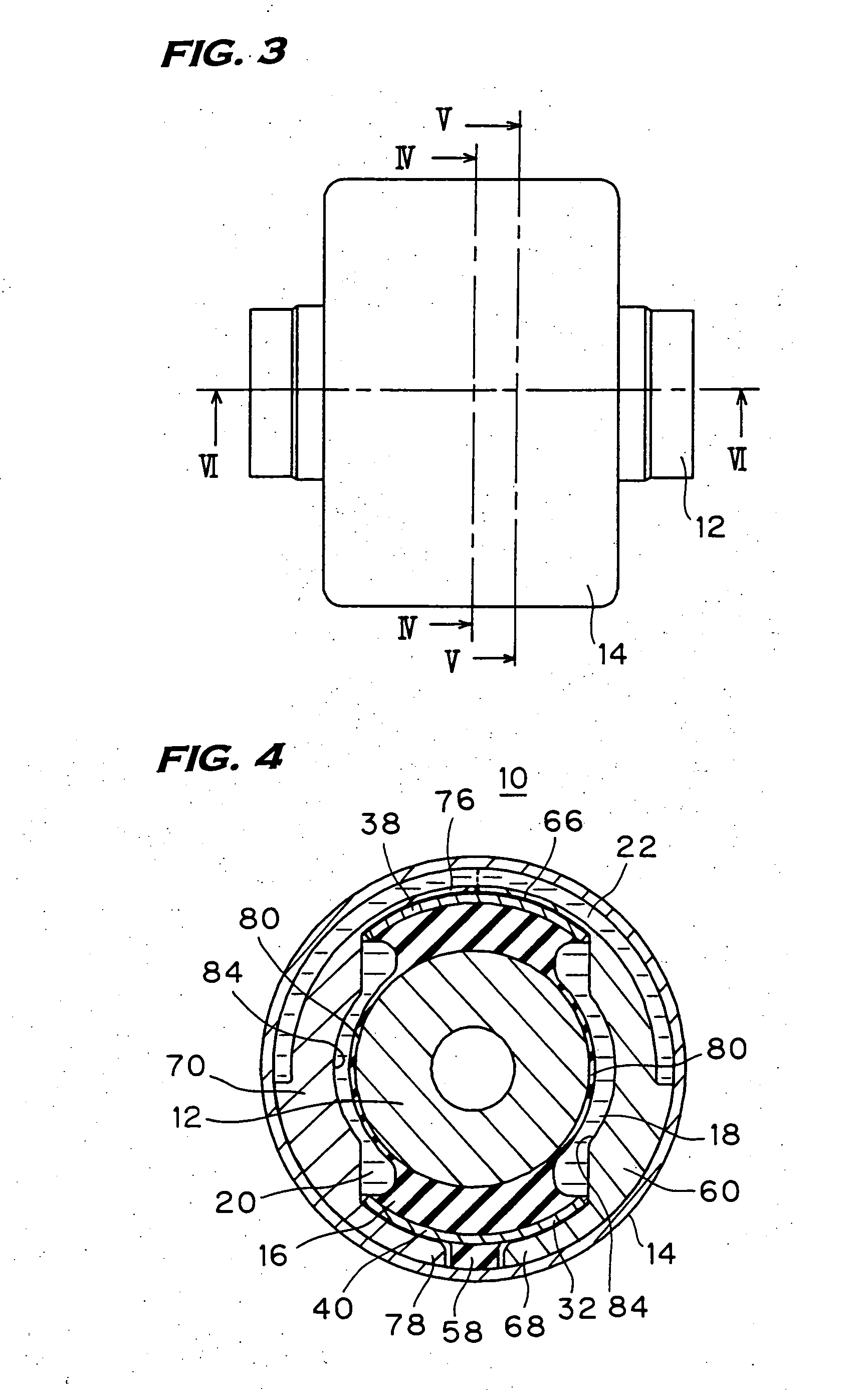 Hydraulic vibration isolation device