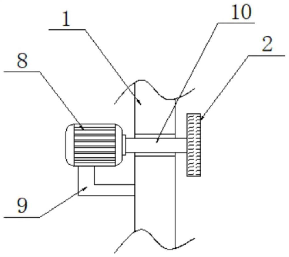 Energy-saving metal printing plate hardness detection device