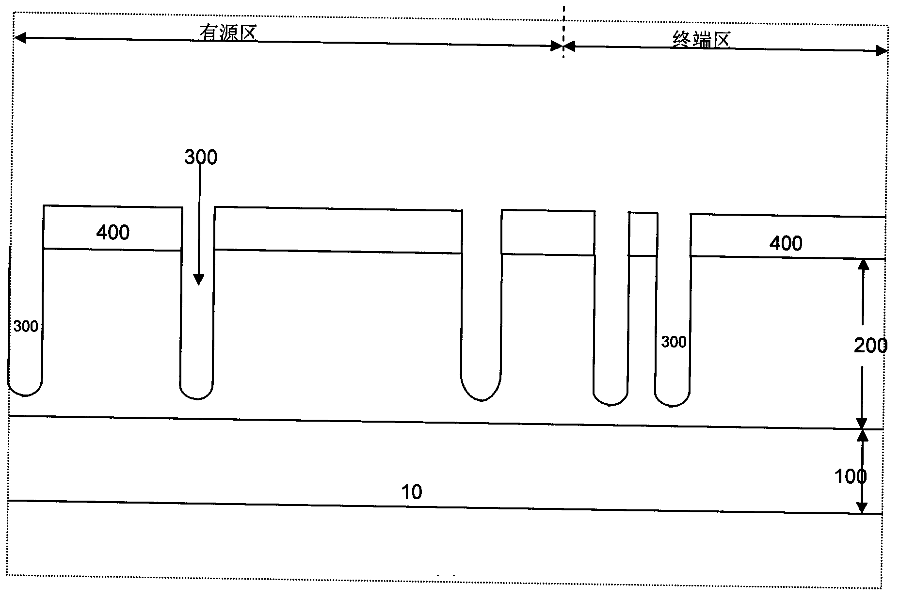 Method of preparing groove semiconductor power device