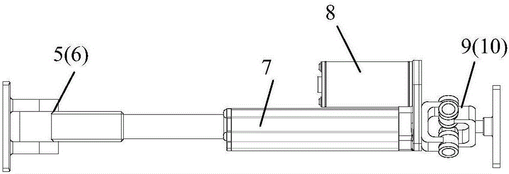 Car-mounted adjustment platform used for tunnel image acquisition and the implementation method thereof