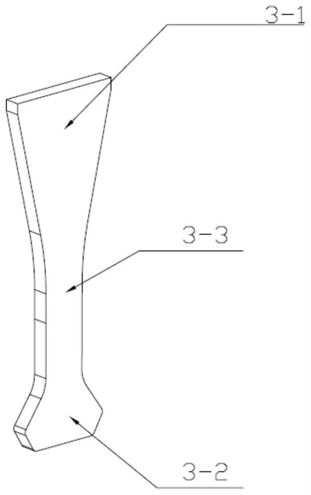 High-temperature tensile test fixture for structural simulation parts with online observation and full strain pick-up