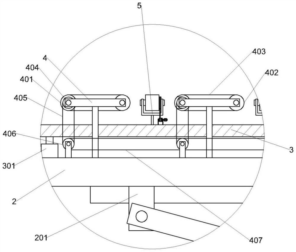 Comprehensive hanging bracket fresh air pipe assembly station