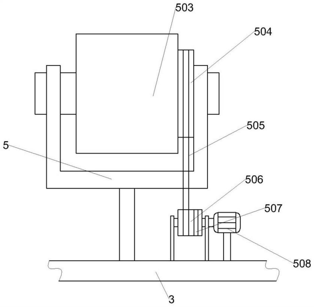 Comprehensive hanging bracket fresh air pipe assembly station