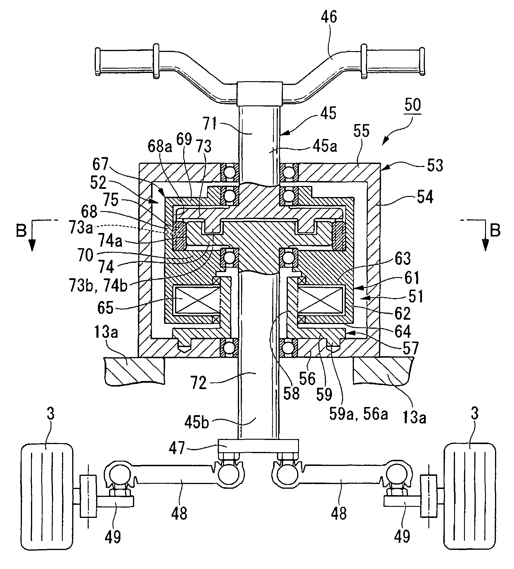 Steering damper apparatus and damper apparatus