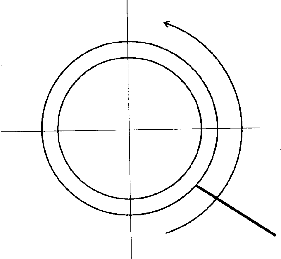 Method for preparing low hydrogen type downwards electrode