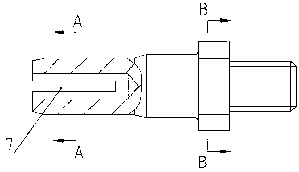 Speedometer sensor mounting assembly used for motor-driven double-speed axle