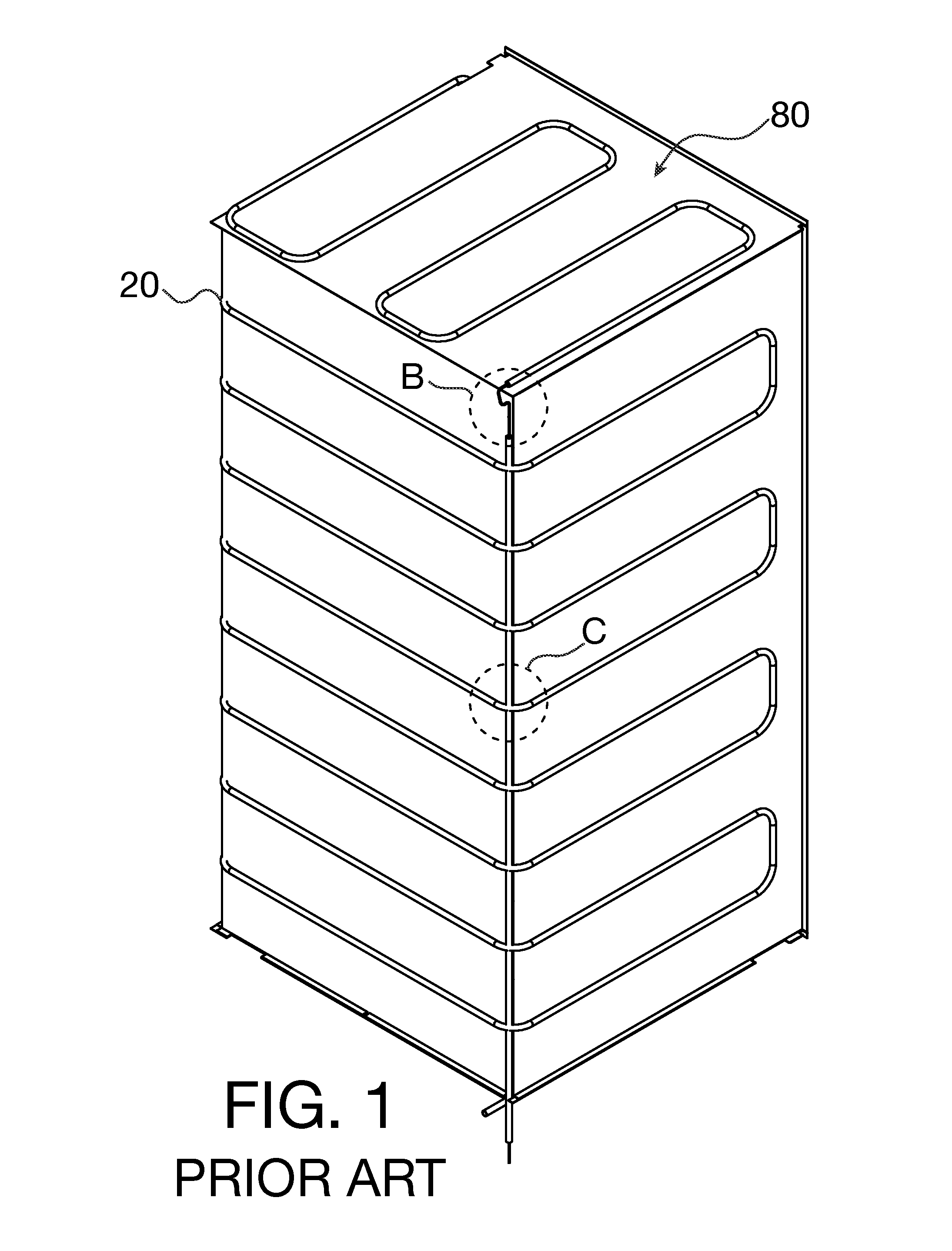 Freezer evaporator apparatus