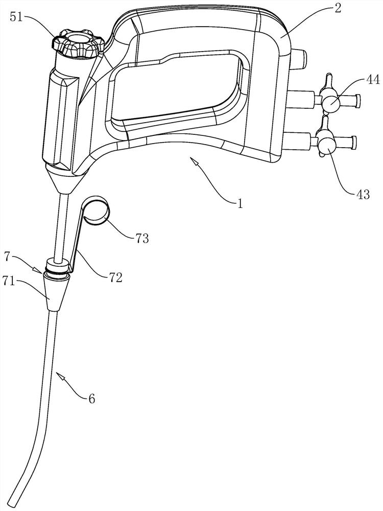 A disposable hysteroscope