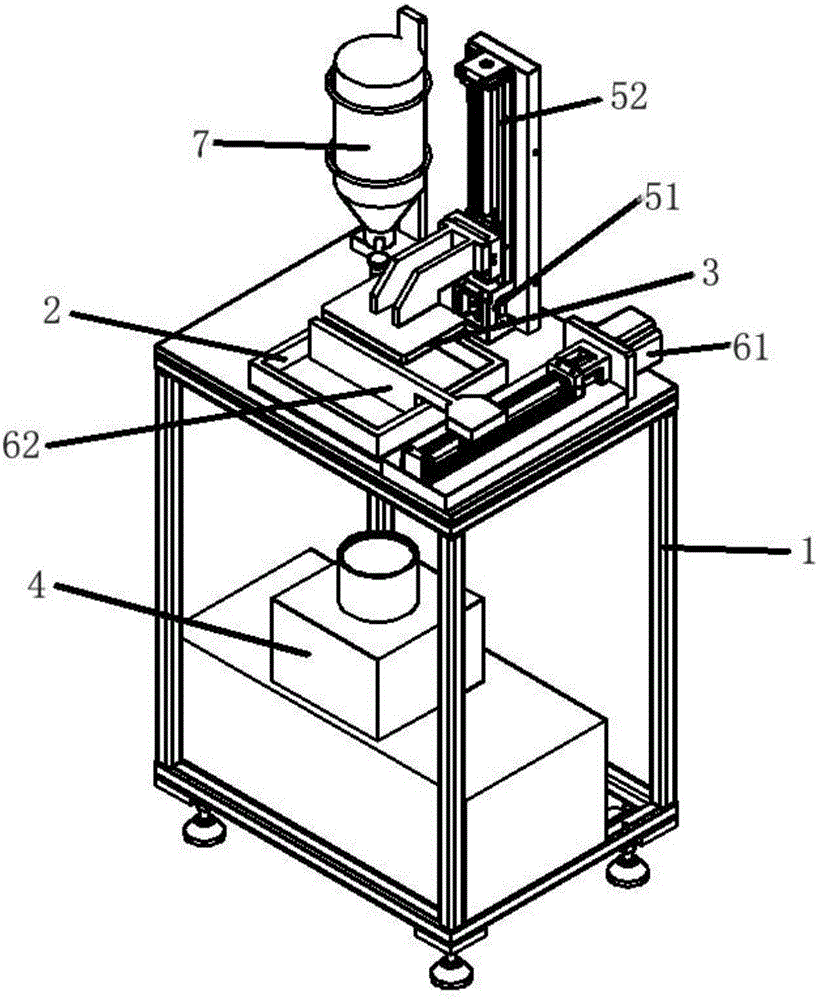 Method and device for ceramic denture 3D printing suitable for light curing molding