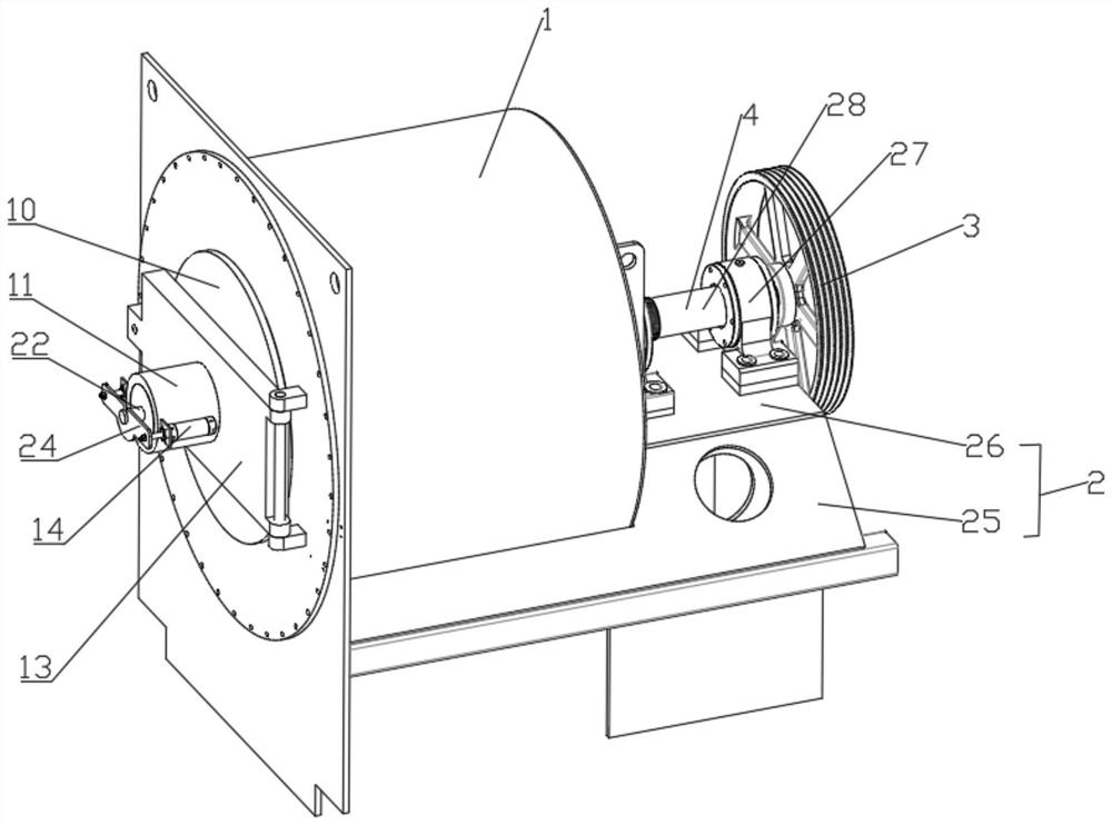 Clutch device of washing machine roller supporting shaft