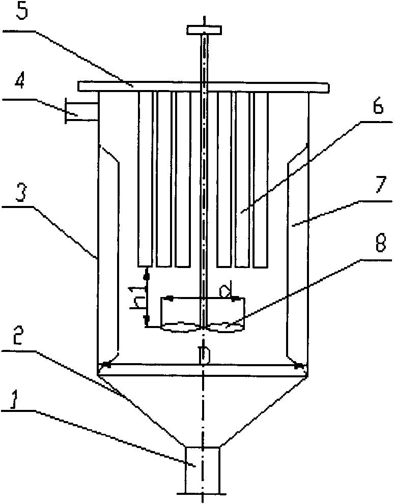 Flocculation reactor with special-shaped spoiler