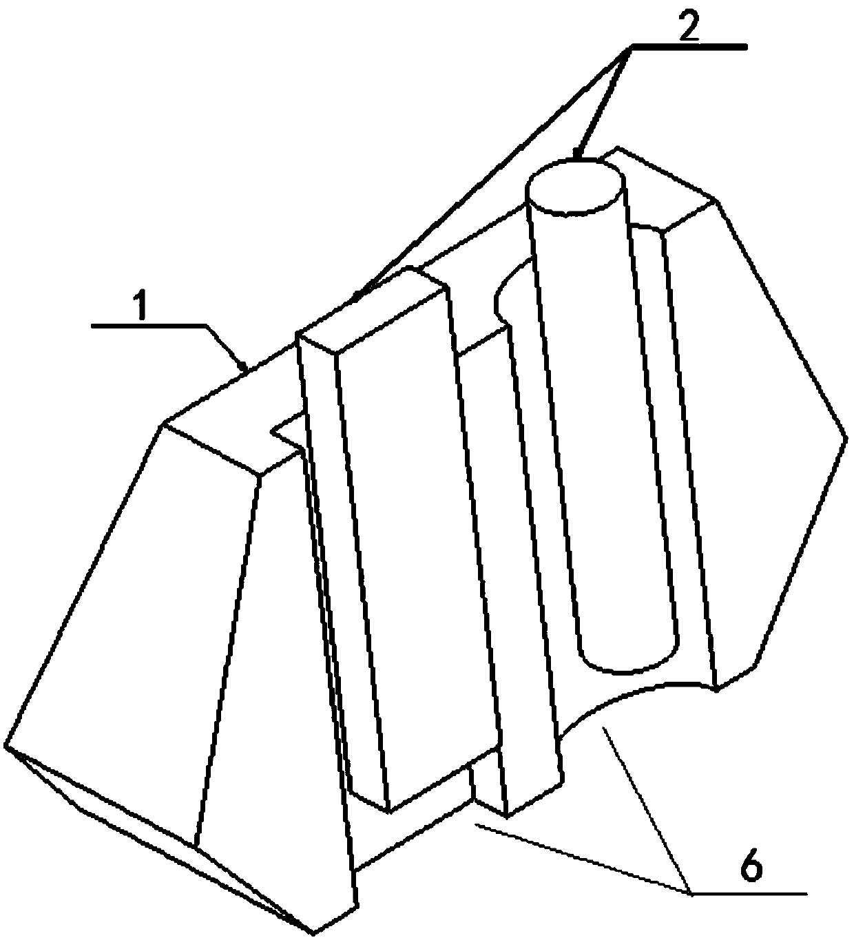 Electroslag casting manufacturing method and device for special-shaped castings with three-dimensional changes