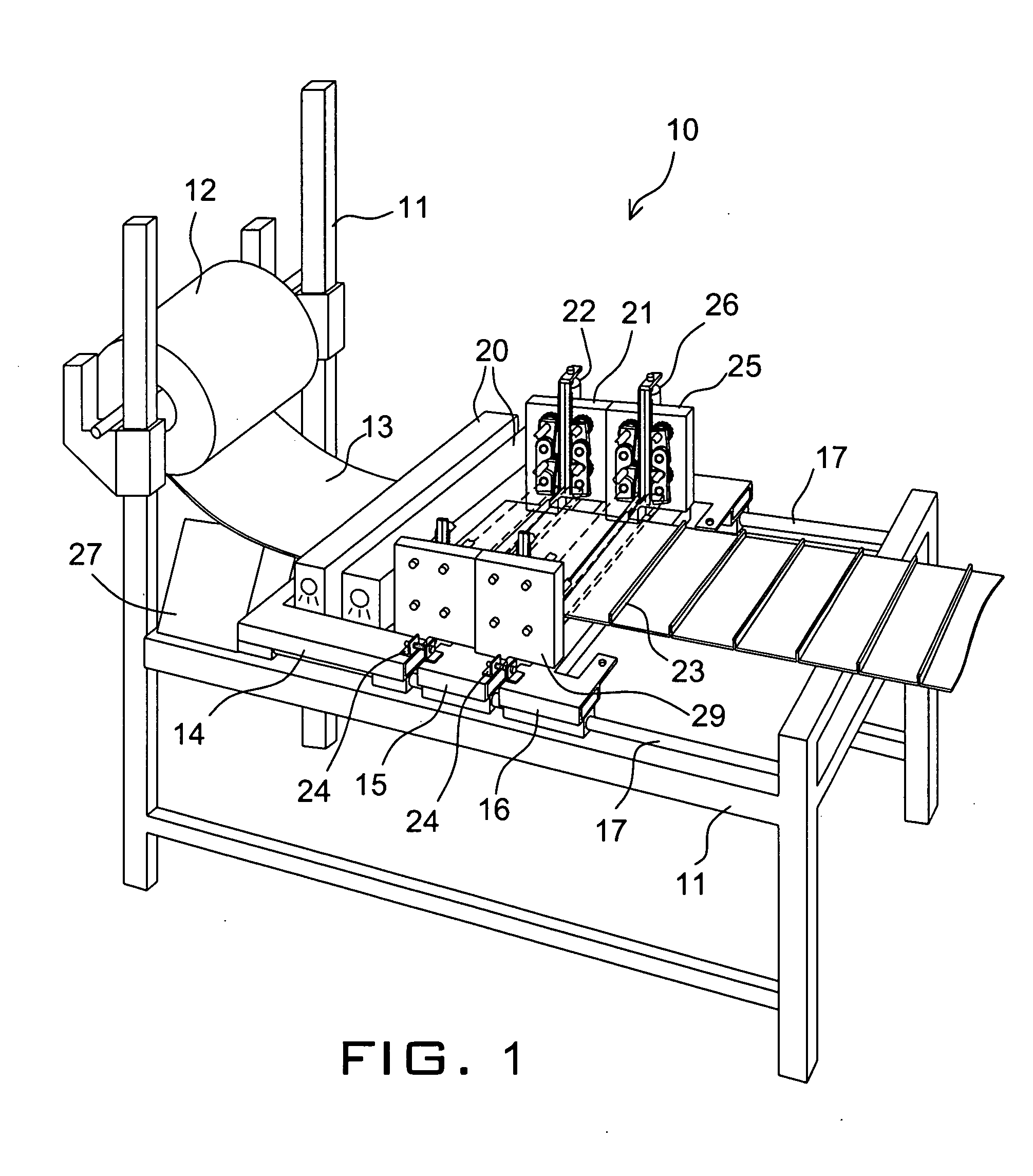 Rib forming apparatus and method