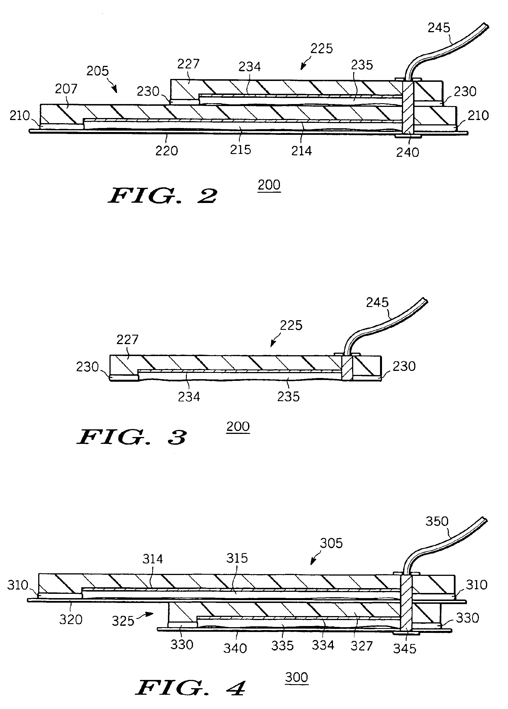 Therapy and monitoring electrodes with patient accommodating features