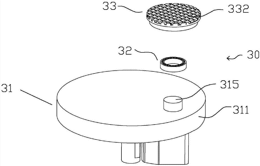 Rotating disc type tool with emotion easing function