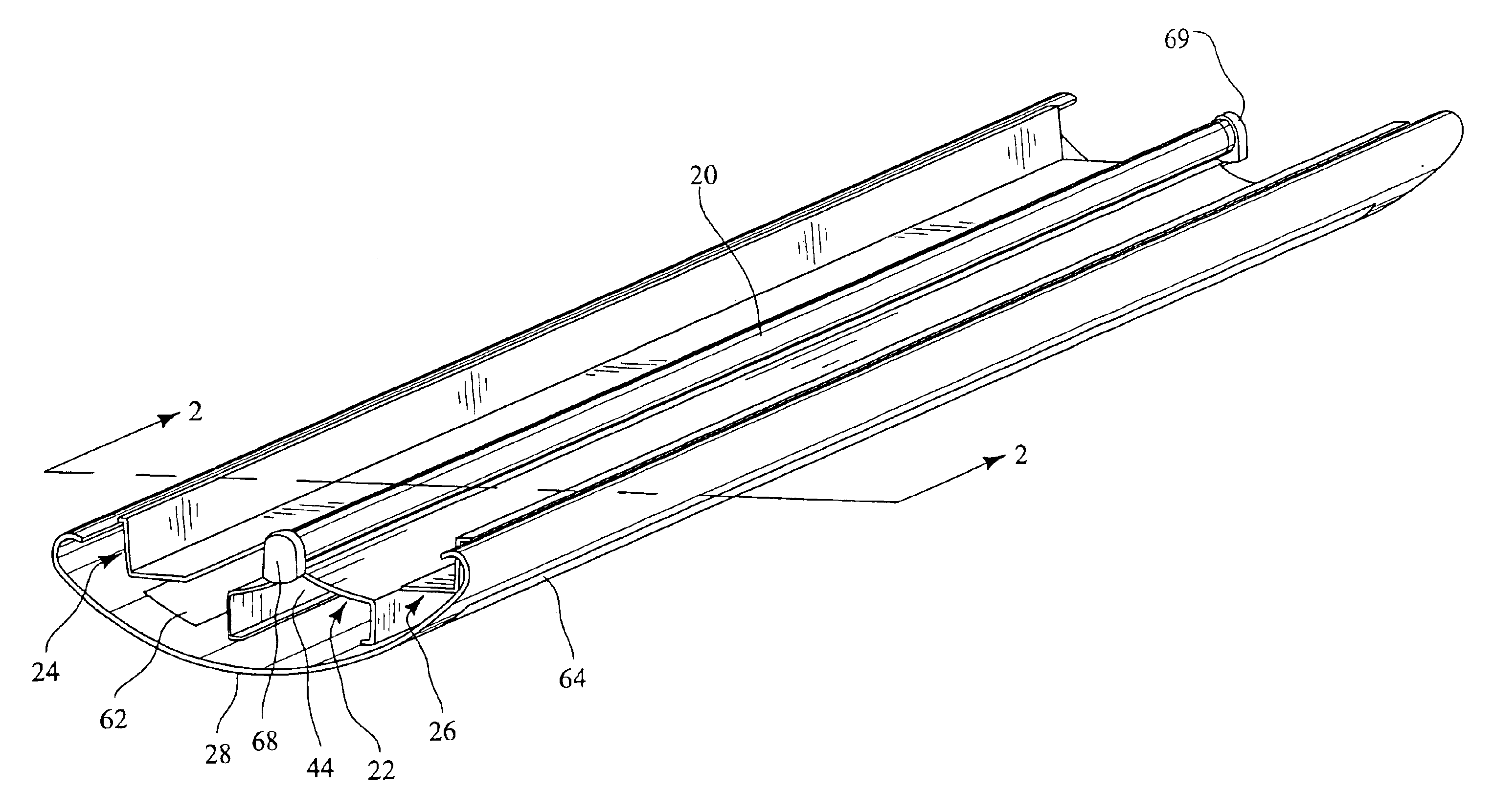 Indirect luminaire optical system