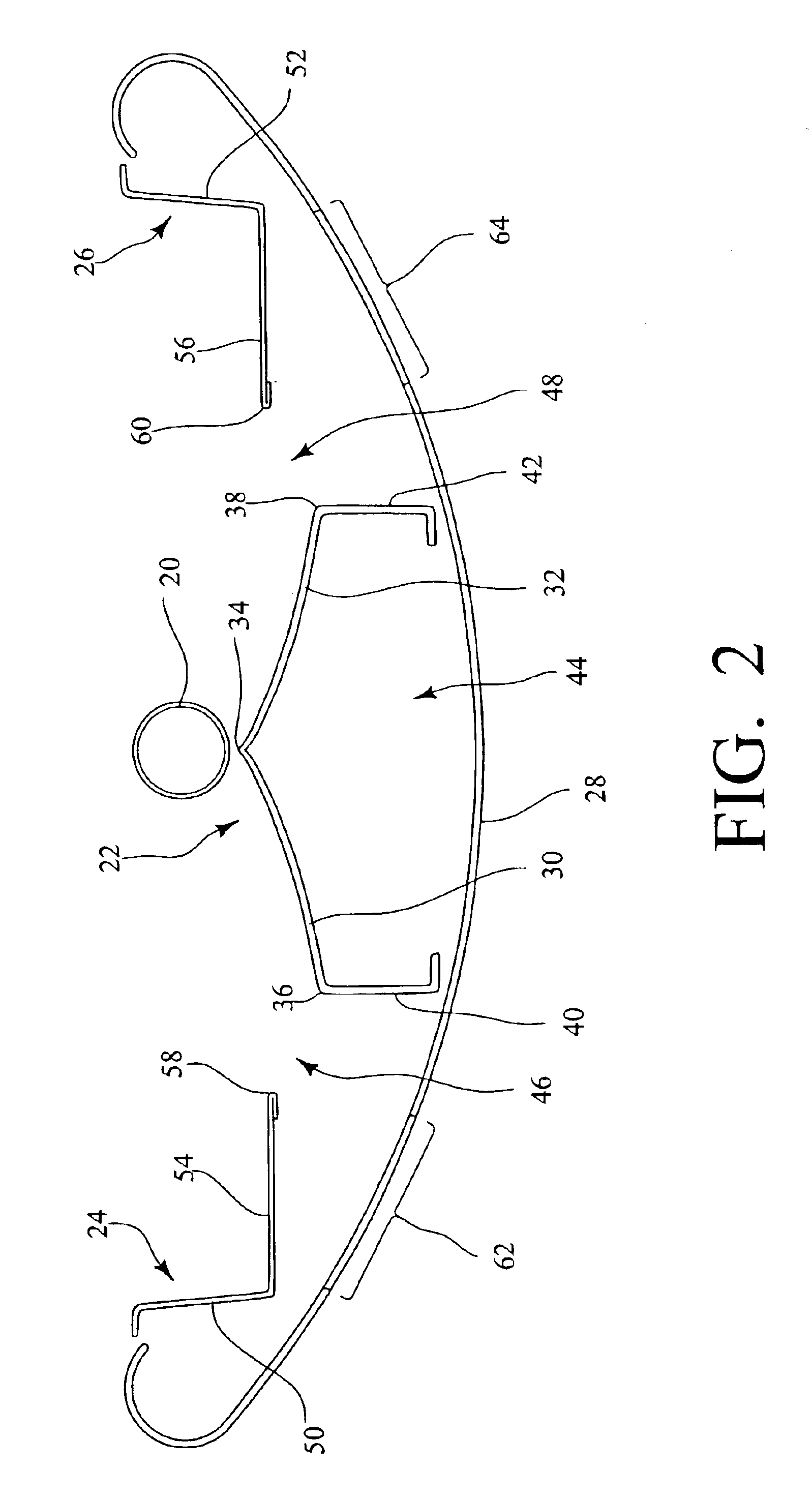 Indirect luminaire optical system