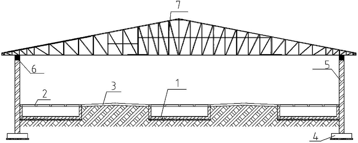 A fully assembled pig house