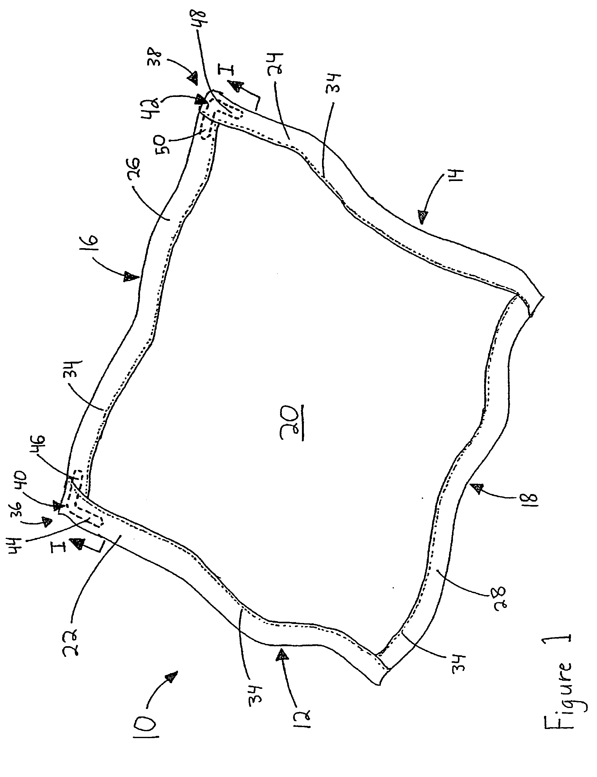 Surgical towel having radiopaque element and methods for making same