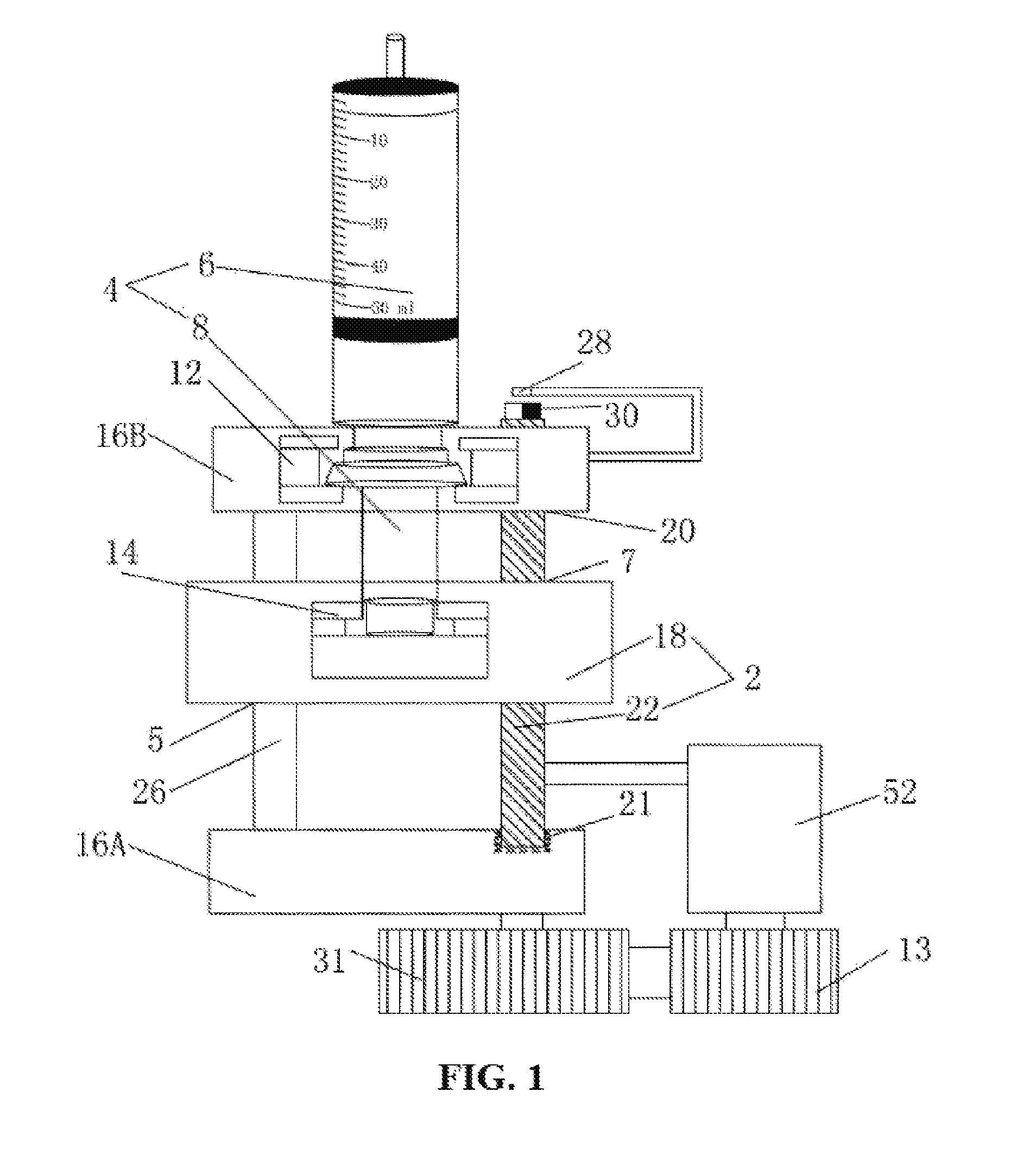 Precision syringe pump and manufacturing method thereof