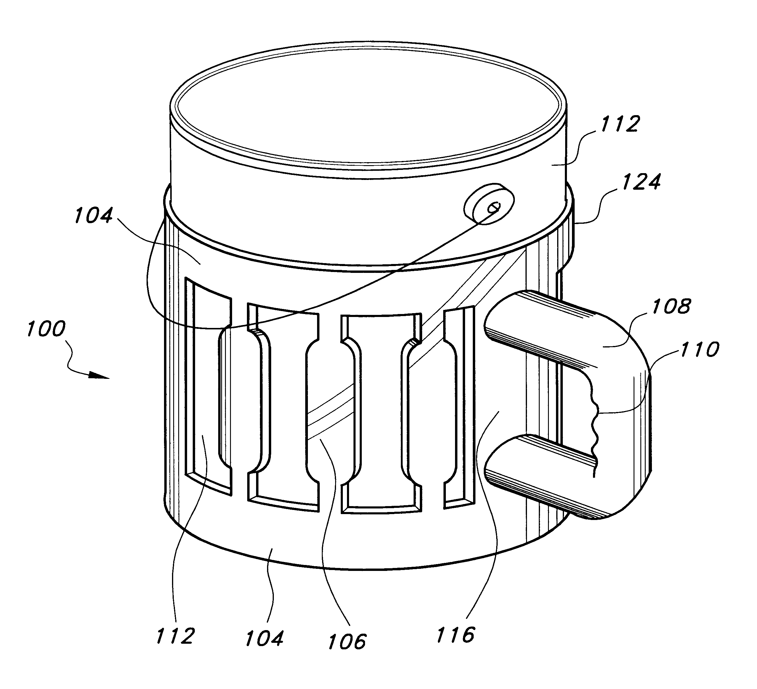 Paint can holder