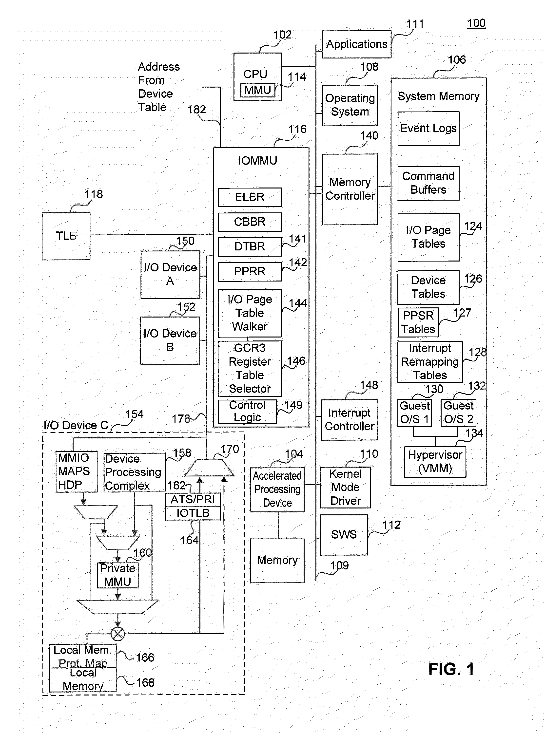 Memory types for caching policies