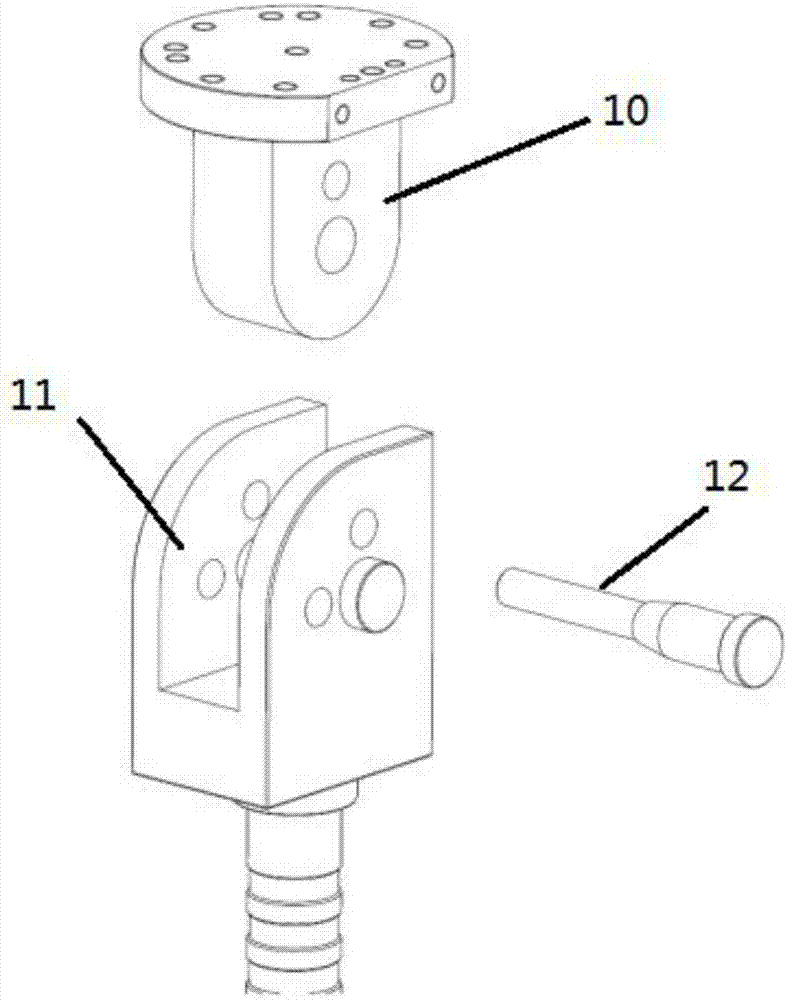 Rapid teaching experiment antenna E-H surface test conversion device