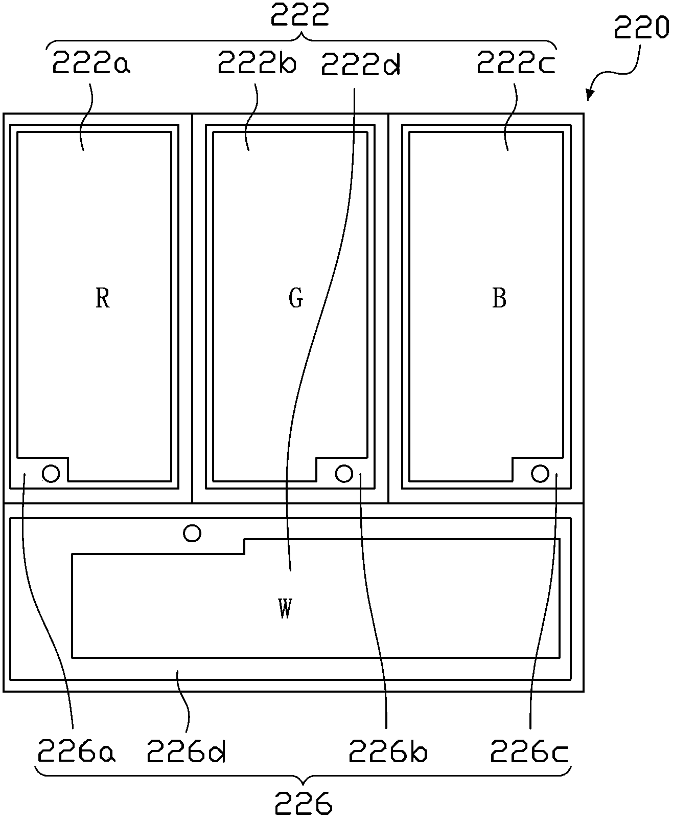 Organic light emitting display for two-dimension/three-dimension switching