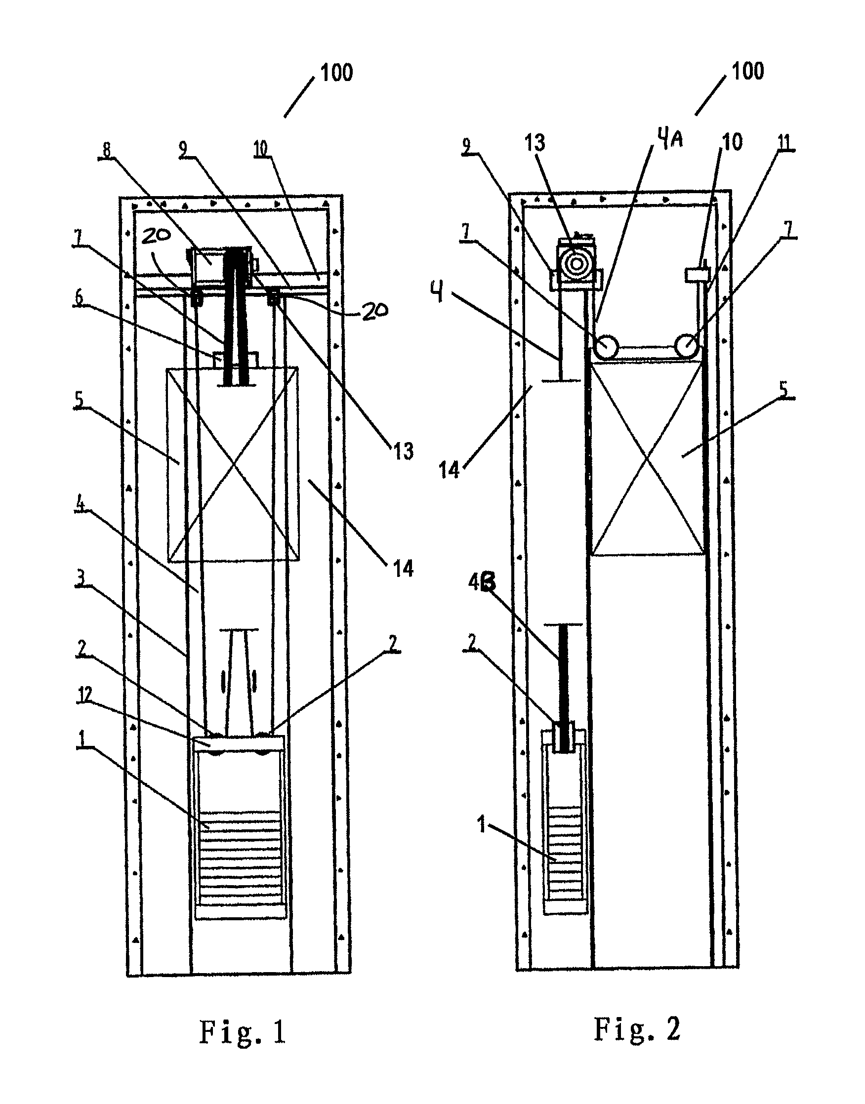 Machine roomless elevator