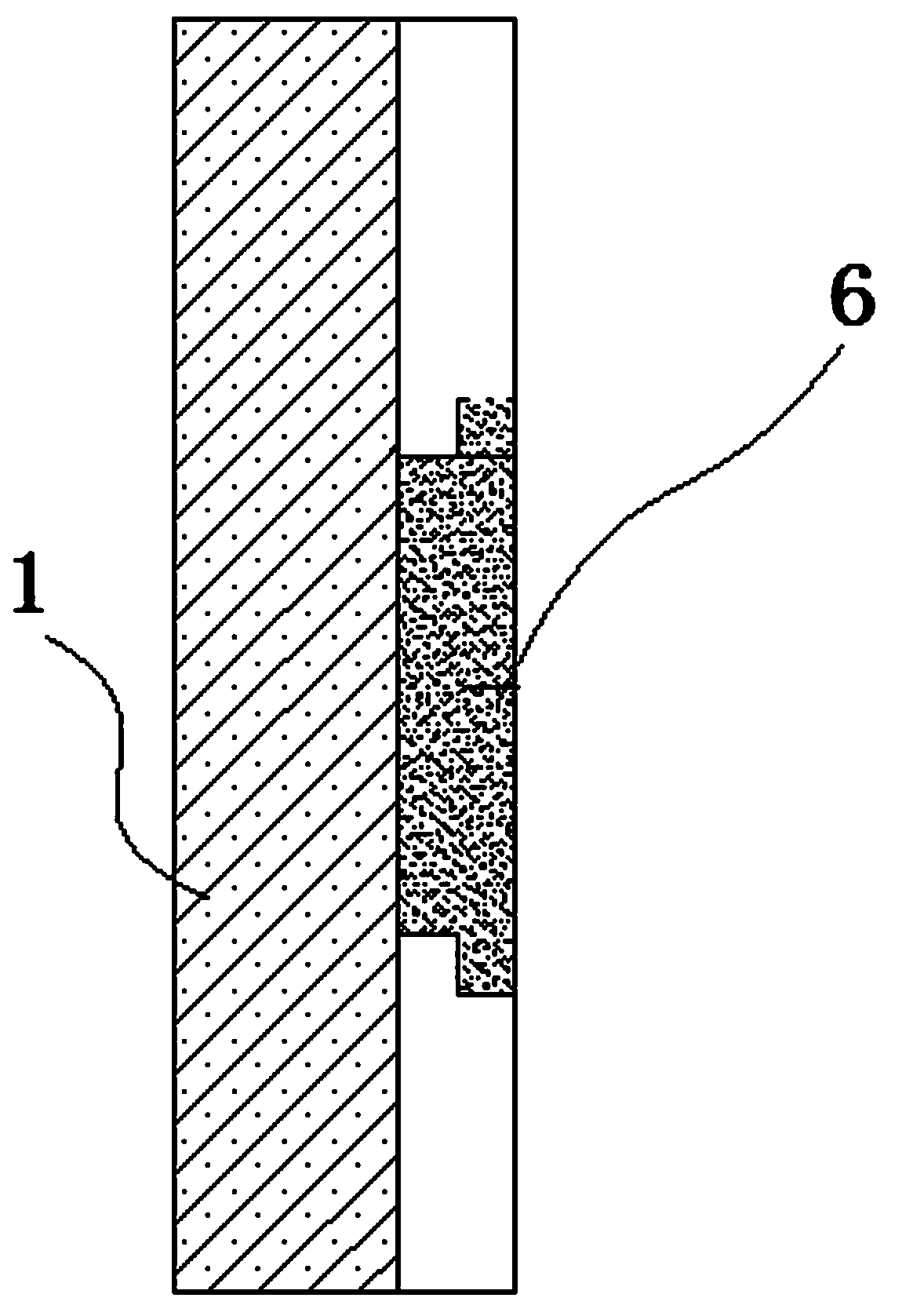 Fireproof node for building door or window opening and construction method