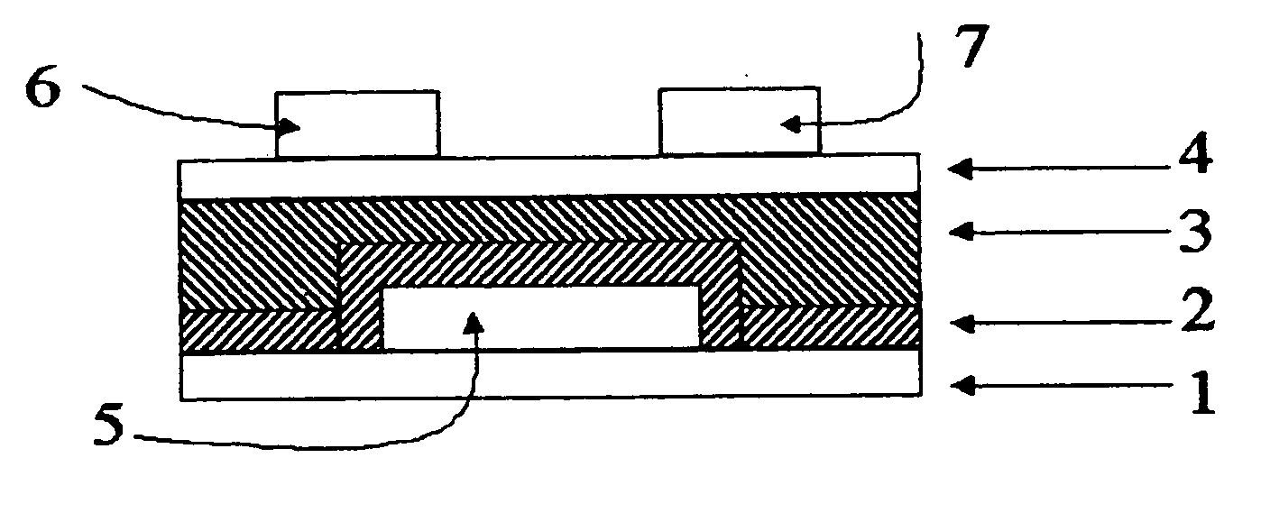 Organic thin film transistor comprising multi-layered gate insulator