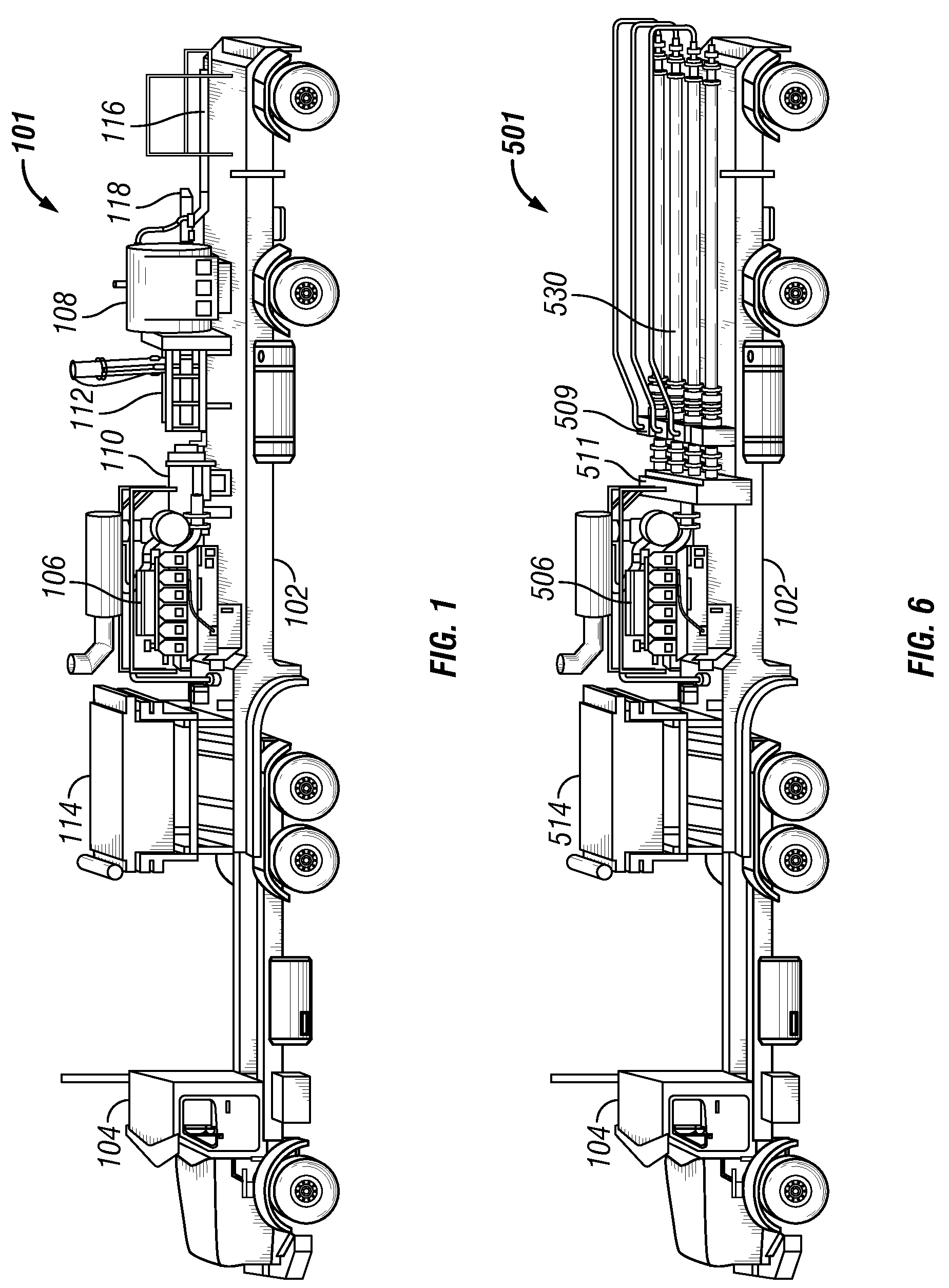 Split stream oilfield pumping systems