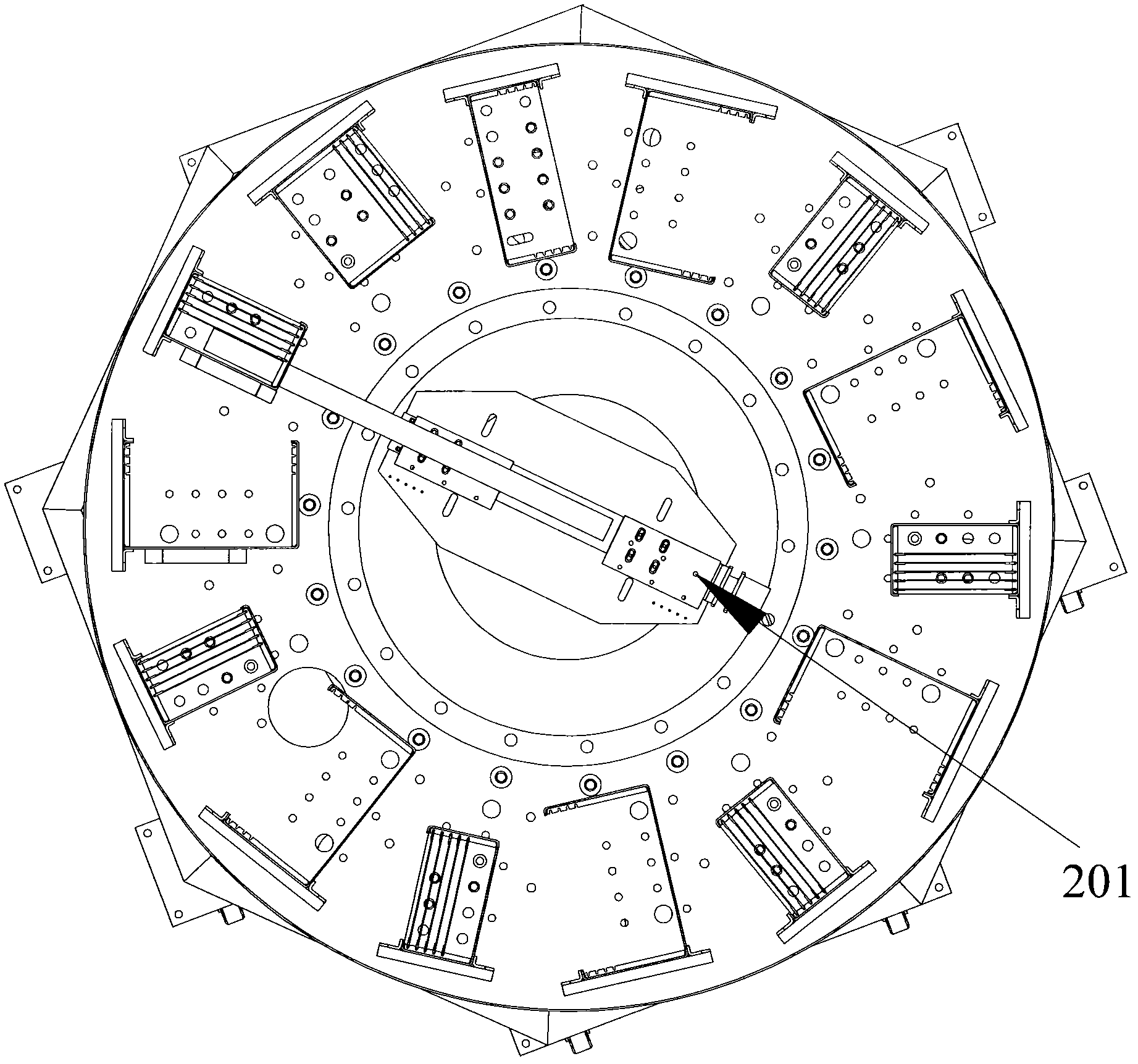 Rotary automatic medicine delivery machine