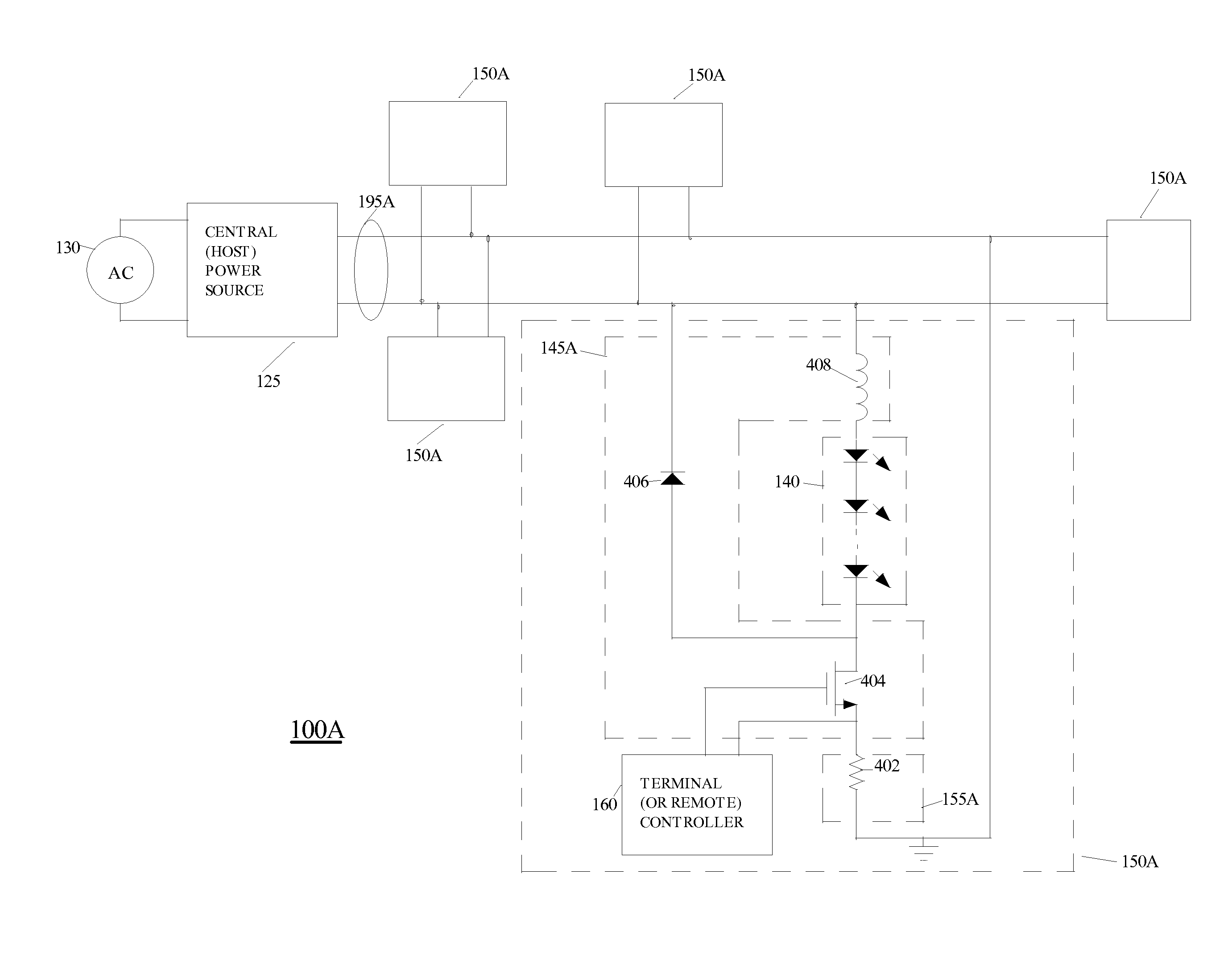 Apparatus and Method for Dimming Signal Generation for a Distributed Solid State Lighting System