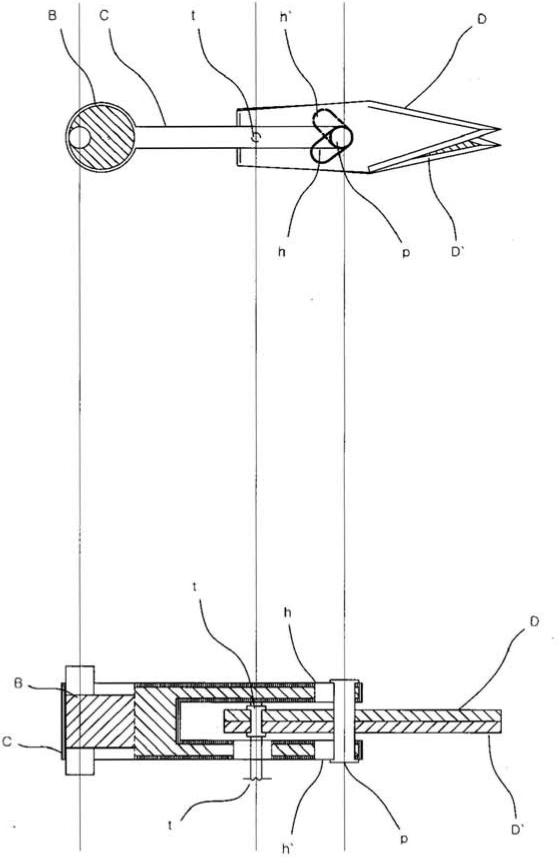 Device and method for converting circular motion