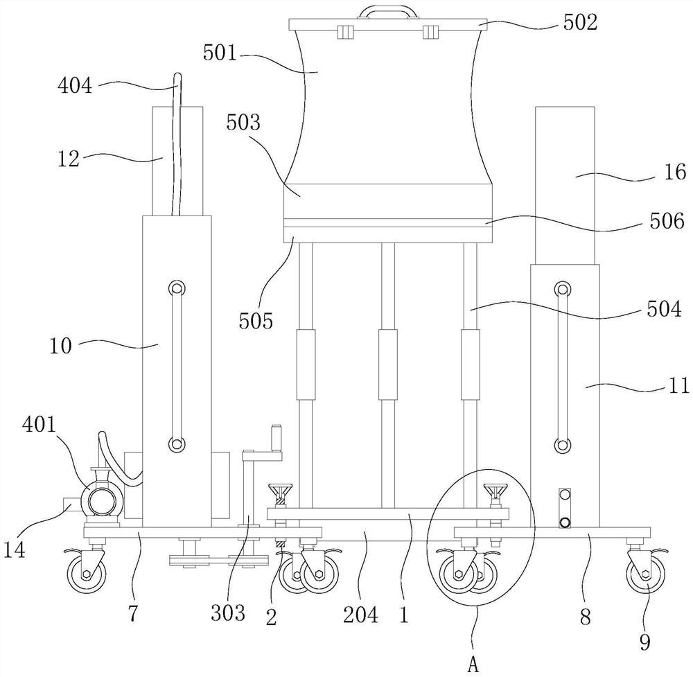 Water curtain cooling and humidifying device for poultry breeding