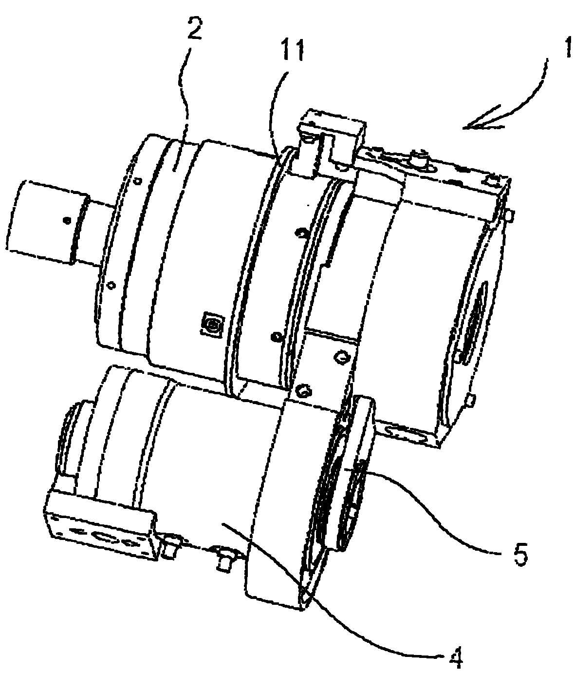 Method for clamping a tool or a workpiece and device for performing the method