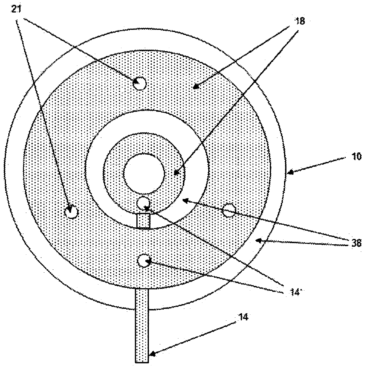 Countercurrent Liquefied Gas Evaporation and Condensation Plant with Breaker Plates