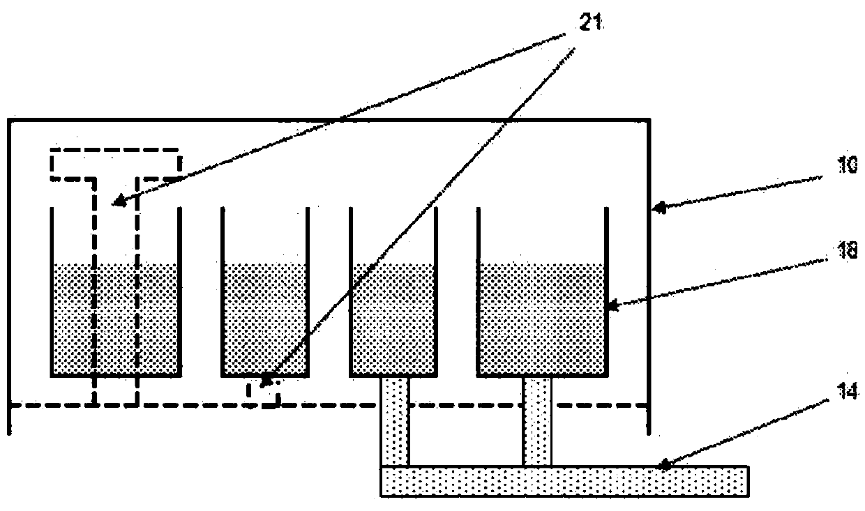 Countercurrent Liquefied Gas Evaporation and Condensation Plant with Breaker Plates