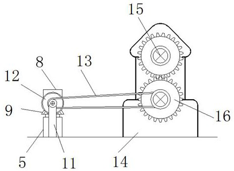 A negative pressure dust collection equipment for continuous conveying textile fabrics