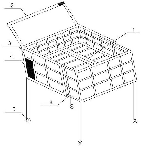 Early-stage matched cart for unmanned commodity packaging in supermarket