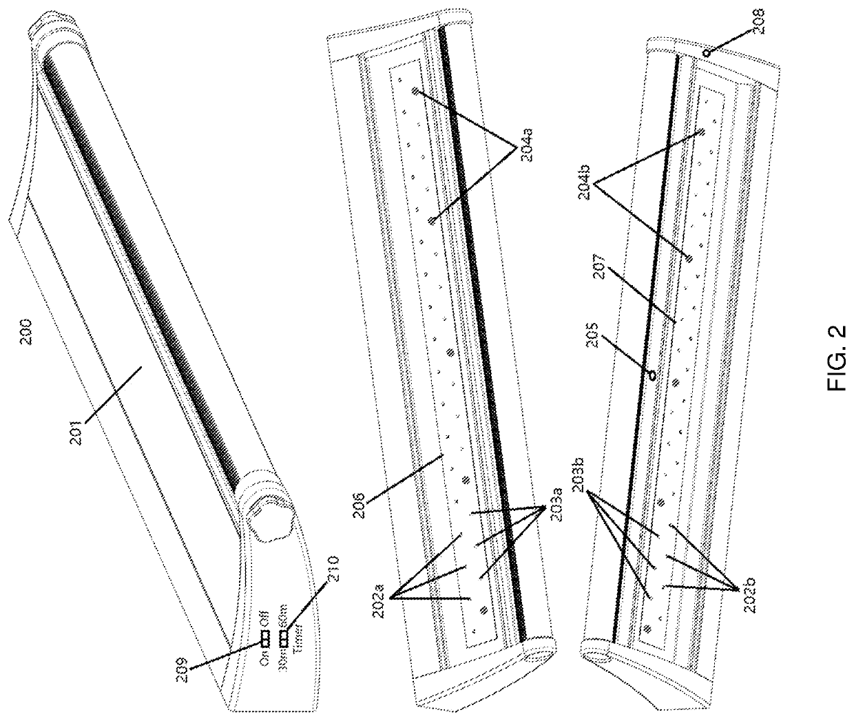 Safeguarded germical lighting device