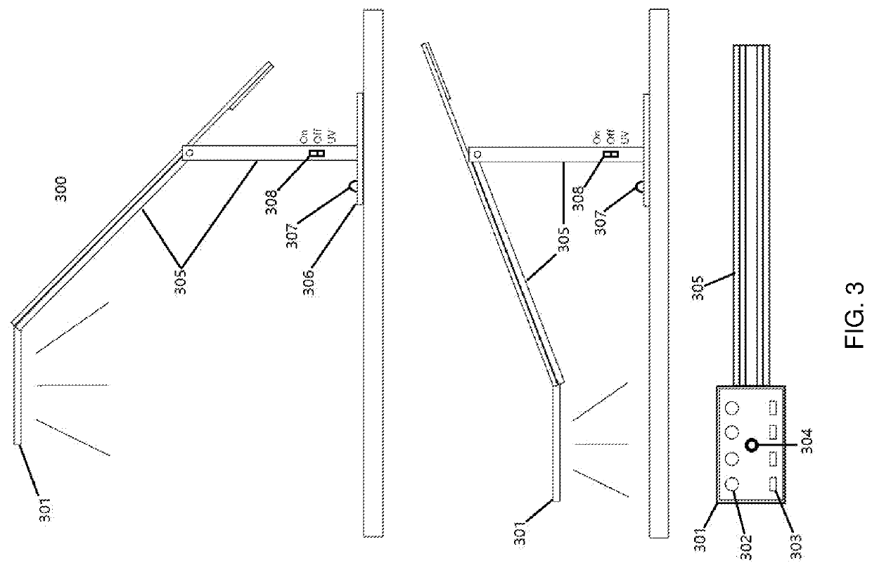 Safeguarded germical lighting device