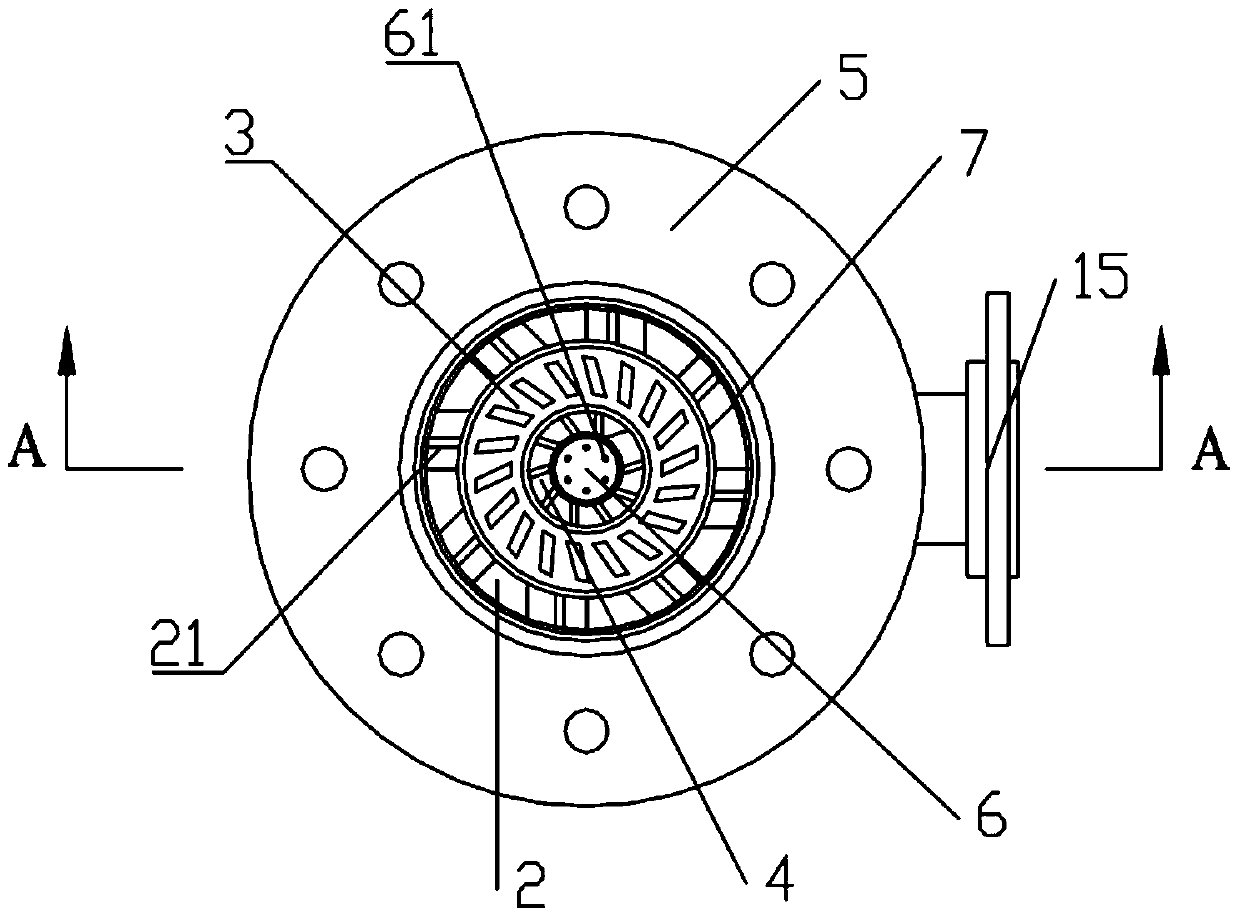 Gas Turbine Dual Fuel Nozzle Structure