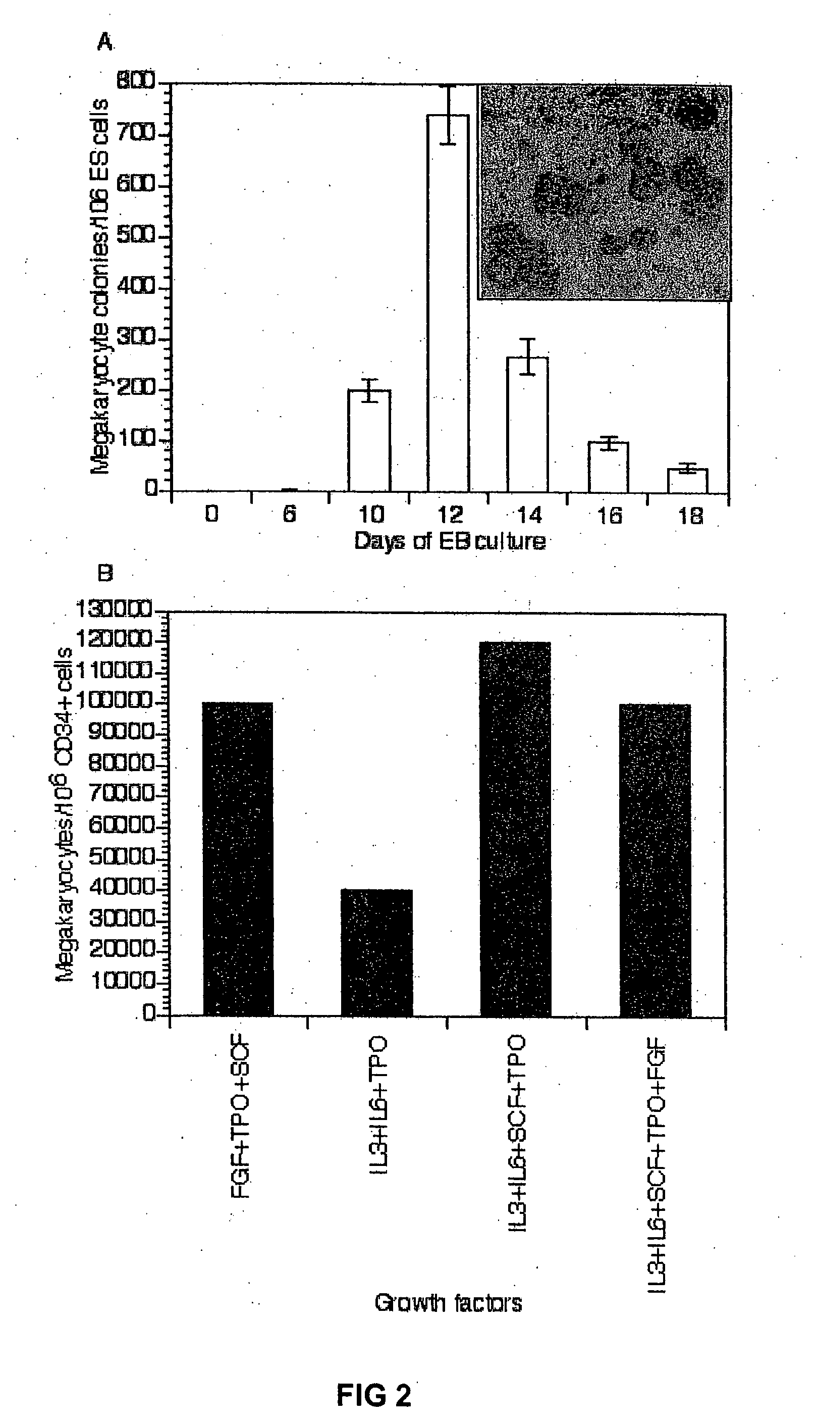 Platelets from stem cells